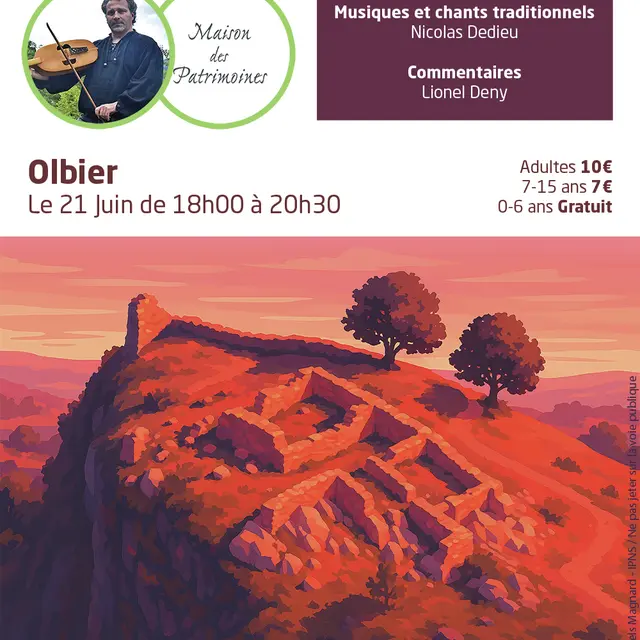 Visite commentée musicale du château de Montréal de Sos_Val-de-Sos