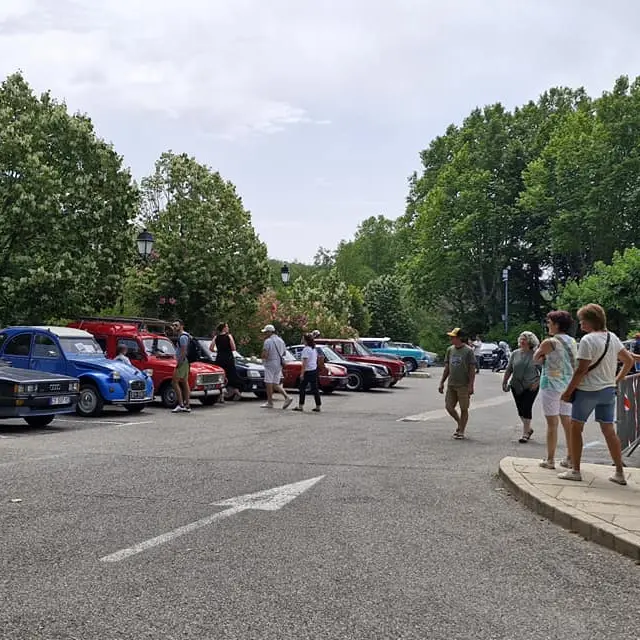 Concentration de véhicules anciens