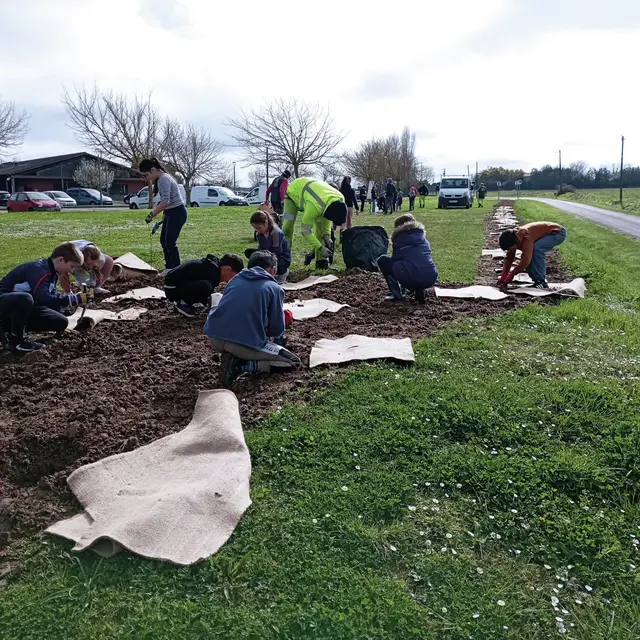 Balade autour des sites de plantation à Montech