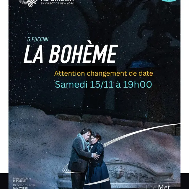 Opéra en direct du MET - La bohème_Montauroux
