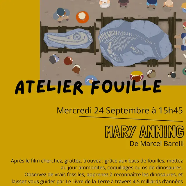 Ciné Petiot du Cristal : Atelier Fouille_Aurillac