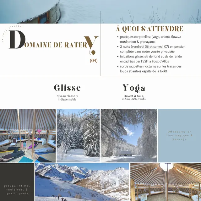 Glisse et Yoga à Ratery_Colmars