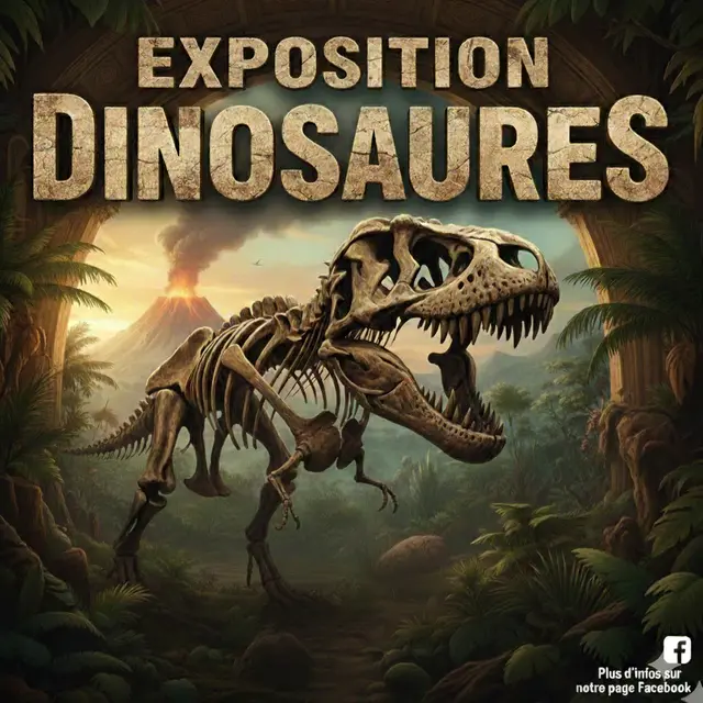 Exposition : les dinosaures_La Roquebrussanne