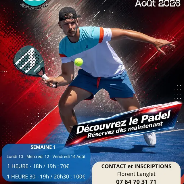 Stages de Padel_Six-Fours-les-Plages