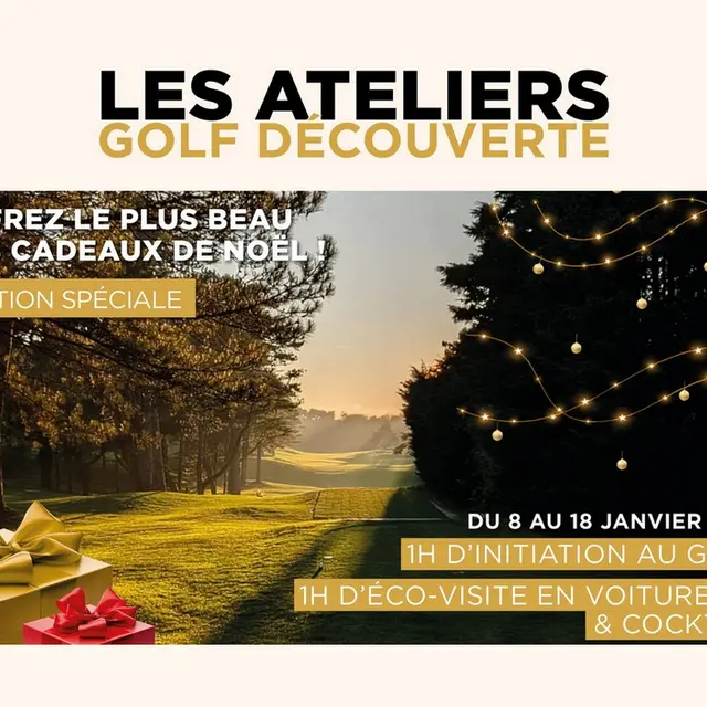 Les Ateliers Golf Découverte au Golf de Servanes Mouriès 08.01 au 18.01.26