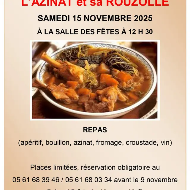 Repas L'Azinat et sa Rouzolle_Manses