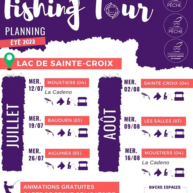 [FISHING TOUR ÉTÉ - LAC DE SAINTE-CROIX]