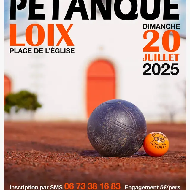 Tournoi de pétanque_Loix