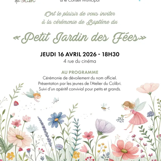 Dévoilement du nom du Petit jardin des fées_Saint-Jean-Cap-Ferrat