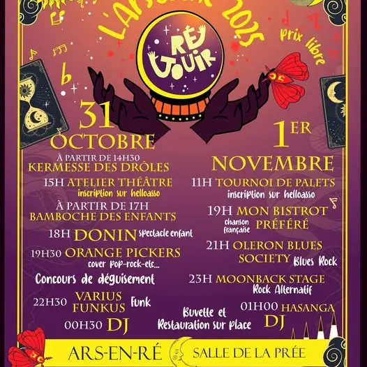 L'Ars'Scène 2025 - Halloween à Ars-en-Ré_Ars-en-Ré