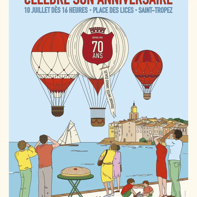 70 ANS LA TARTE TROPEZIENNE_Saint-Tropez
