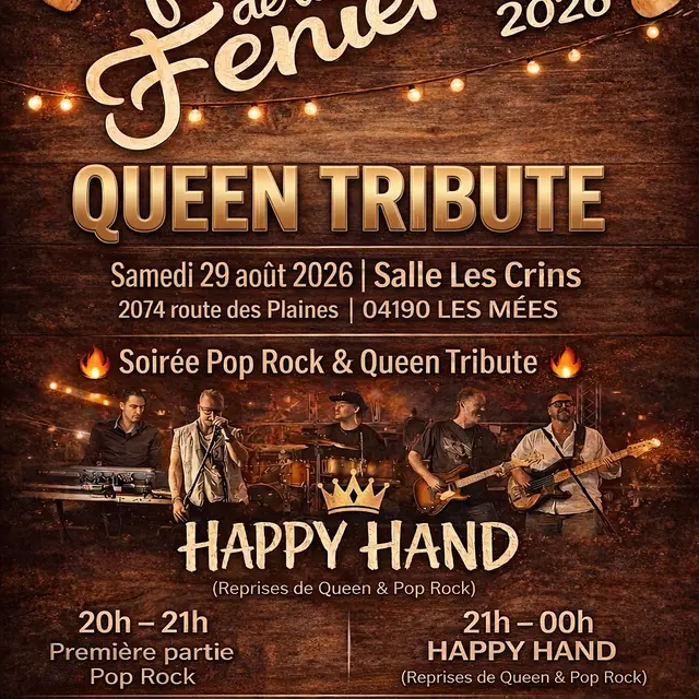 Les festives de la Fenière - Queen Tribute_Les Mées