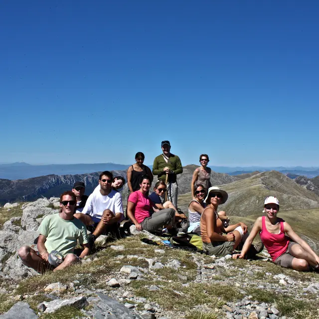 Karine Benoldi au Mourre de Chanier