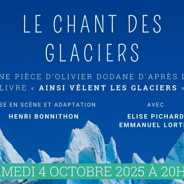 Spectacle-débat « Le chant des glaciers »_Doussard