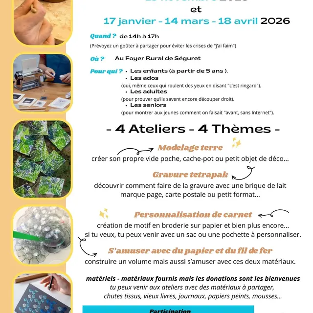 Atelier créatif intergénérationnel_Séguret