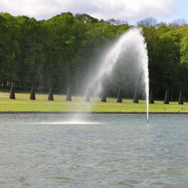 Mise en eau des fontaines