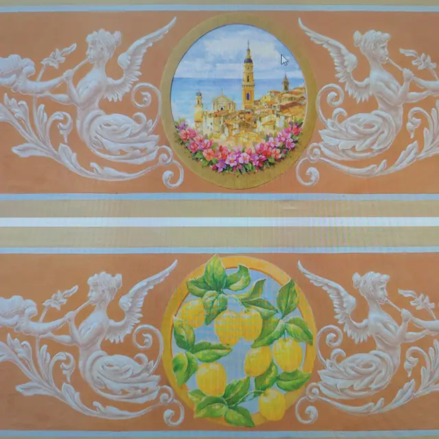 Artiste Peintre  - Fresquiste - Fabien Gauthier_Menton