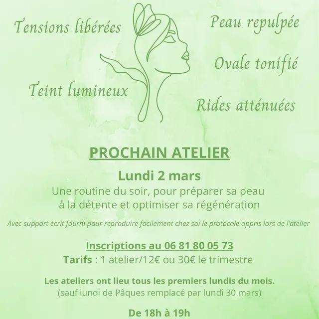 Atelier yoga du visage_Vaison-la-Romaine