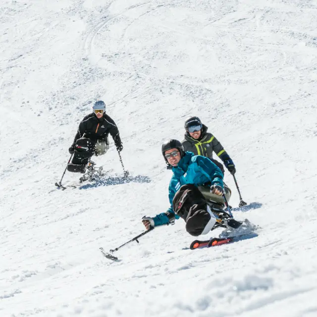 Handiski, handisport en hiver à Val d'Isère
