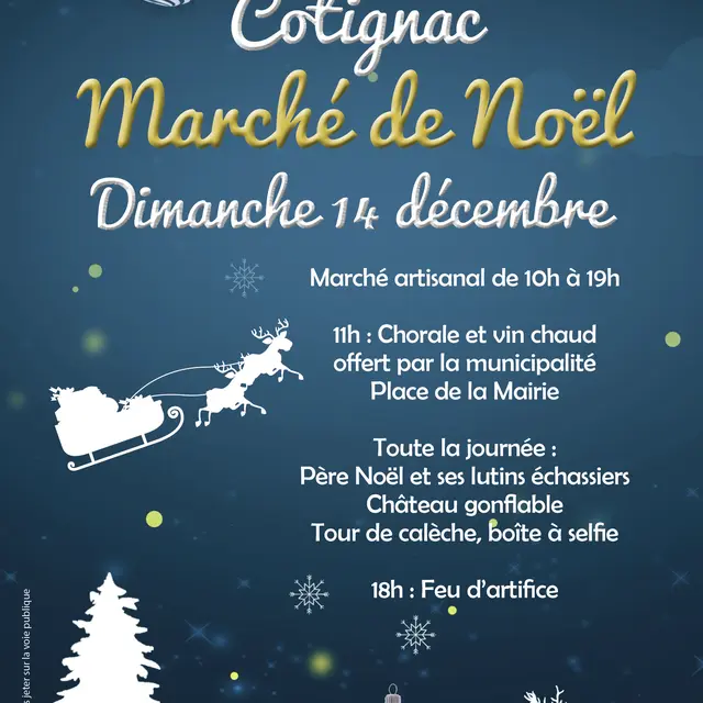 Marché de Noël_Cotignac