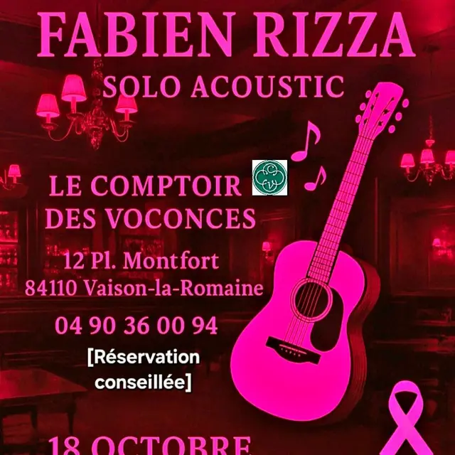 Dîner concert avec Fabien Rizza - Comptoir des Voconces_Vaison-la-Romaine