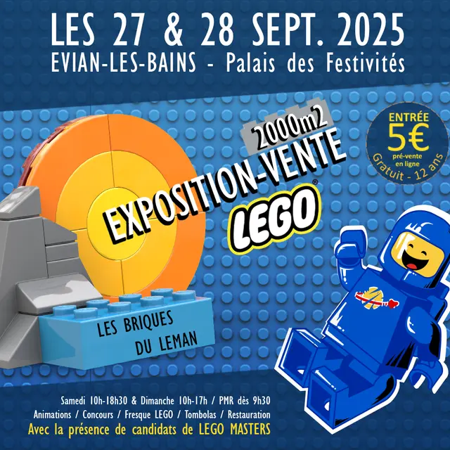 Exposition-vente LEGO_Évian-les-Bains