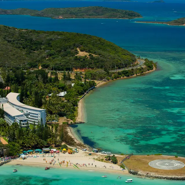 Plage du Méridien, Nouméa