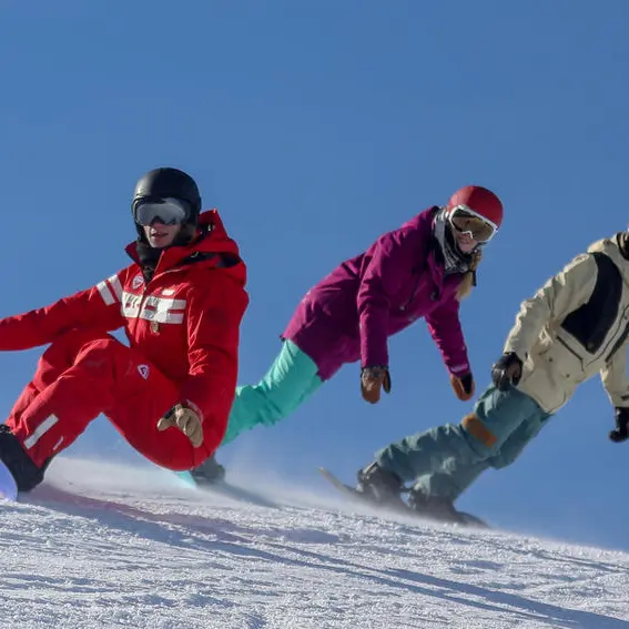 Cours de snowboard avec l'ESF
