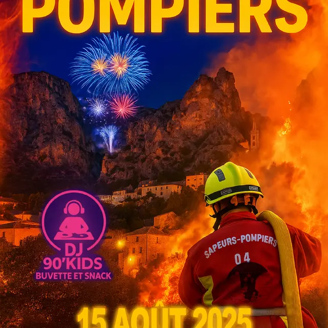 Bal des Sapeurs Pompiers de Moustiers-Ste-Marie_Moustiers-Sainte-Marie