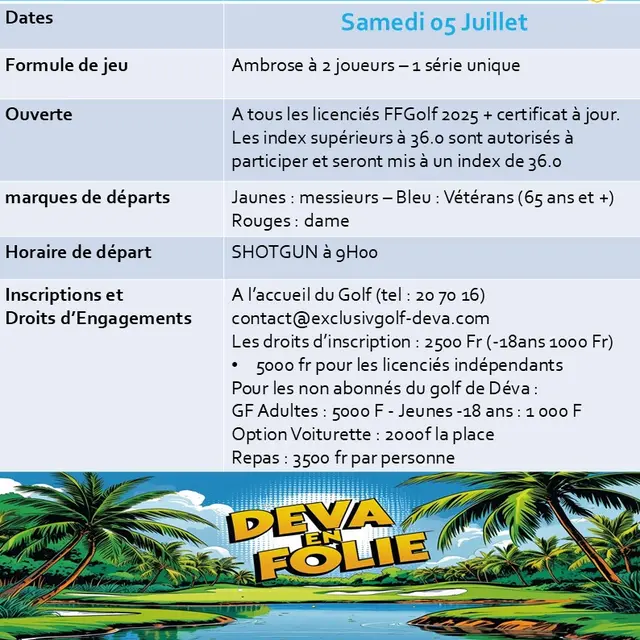 règlement d'épreuve 1