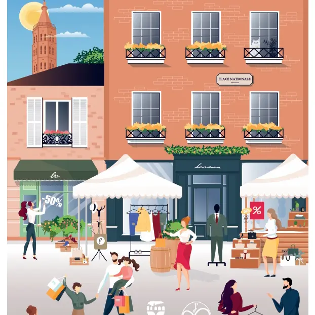 Braderie de Printemps - Centre-ville_Montauban