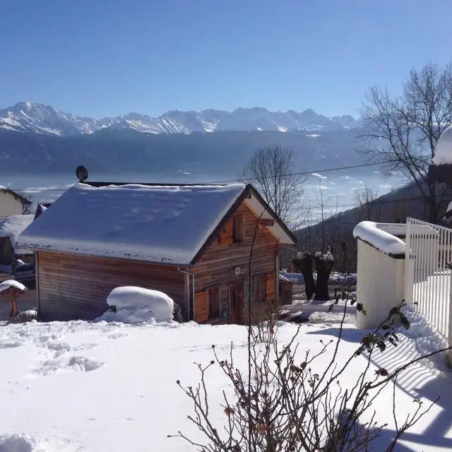 le chalet en hiver