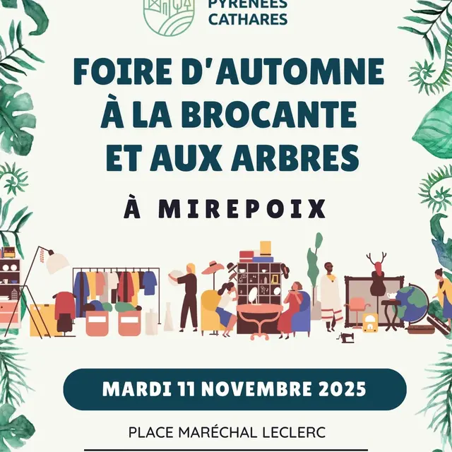 Foire d'automne à la brocante et aux Arbres_Mirepoix