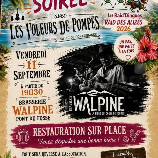 Concert Les voleurs de pompes