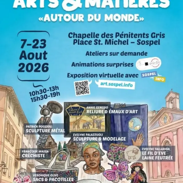 Festival Arts & Matières Autour du monde_Sospel