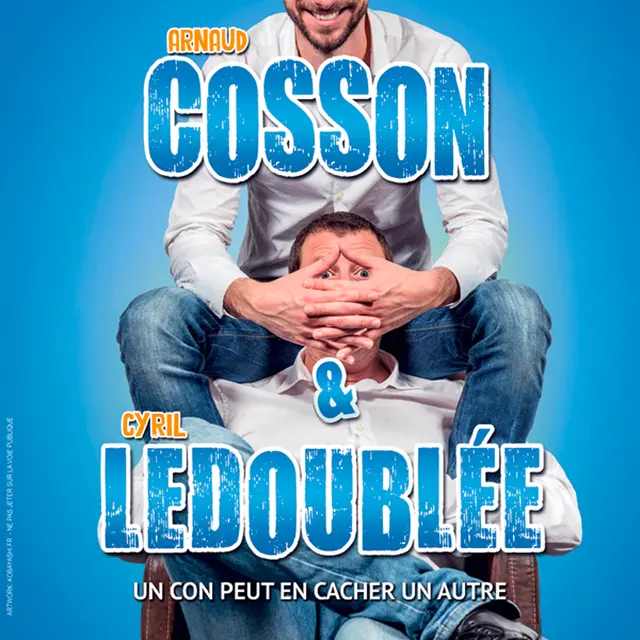 Humour : Arnaud Cosson et Cyril Ledoublée_Chambéry
