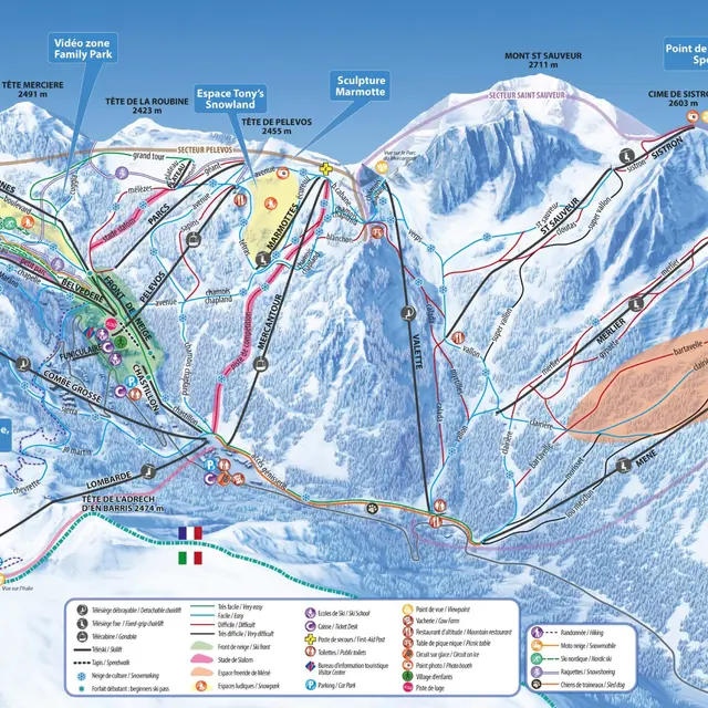 Forfait Ski -1 journée_Isola 2000