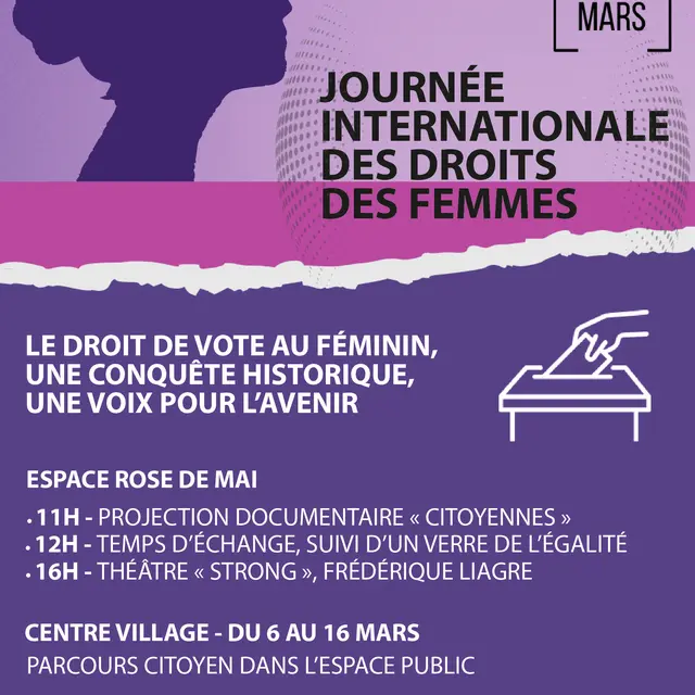 Journée Internationale des Droits des Femmes_La Colle-sur-Loup