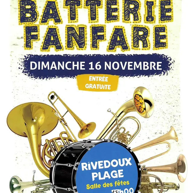 Concert Batterie Fanfare_Rivedoux-Plage
