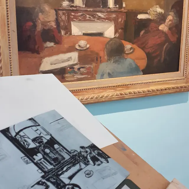 Atelier des Copistes au musée Pierre-de-Luxembourg_Villeneuve-lez-Avignon