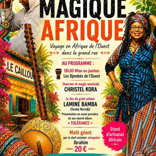 Soirée Magique Afrique au Caillou_Génolhac