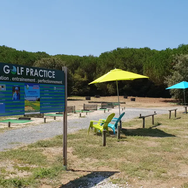 Vue du practice
