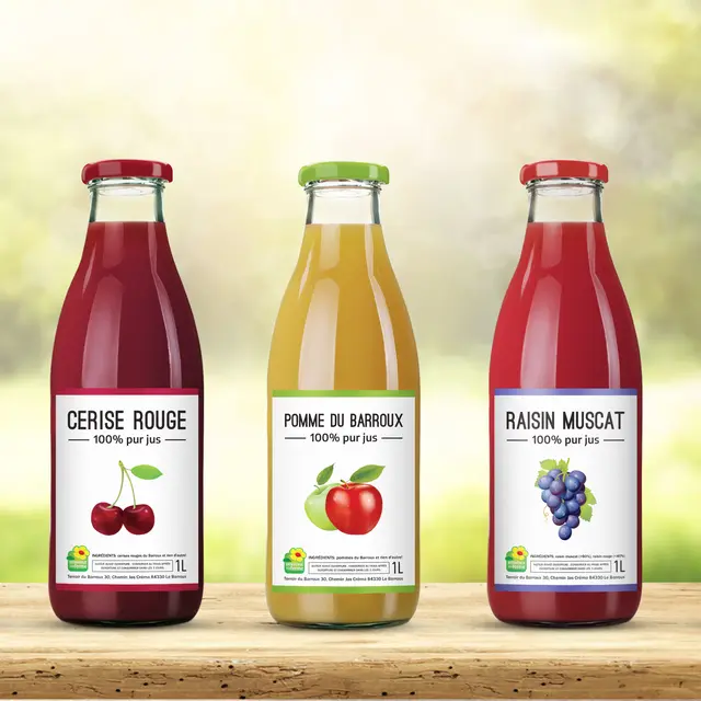 Jus et nectars Terroir du Barroux