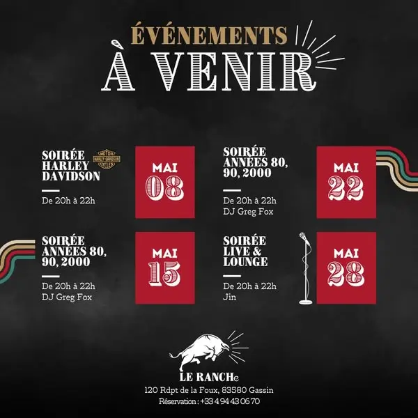 Restaurant le Ranch.e