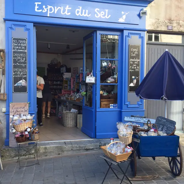 La boutique Esprit du Sel de Saint-Martin