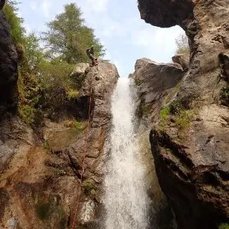 Canyoning Val Estreche - Evolution Canyon_Champoléon