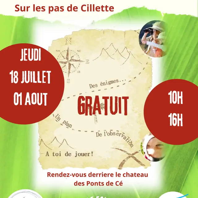 Jeu de piste sur les pas de Cillette