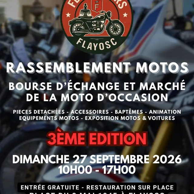 Rassemblement motos_Flayosc
