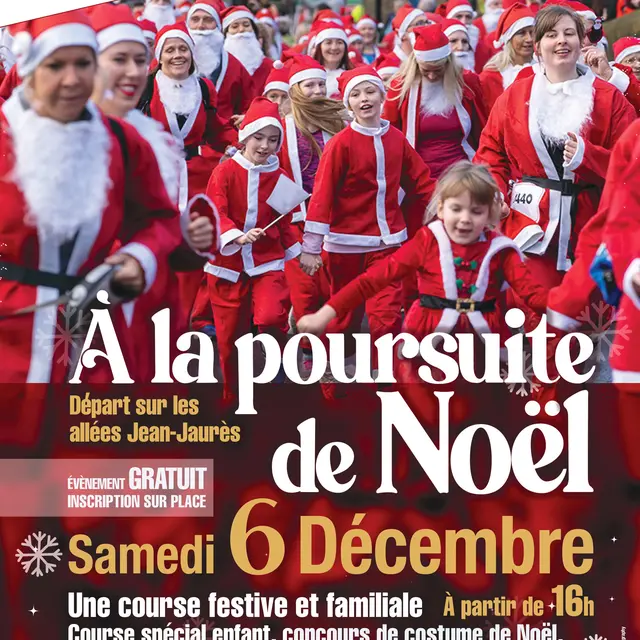 Course festive « À la poursuite de Noël »_Istres