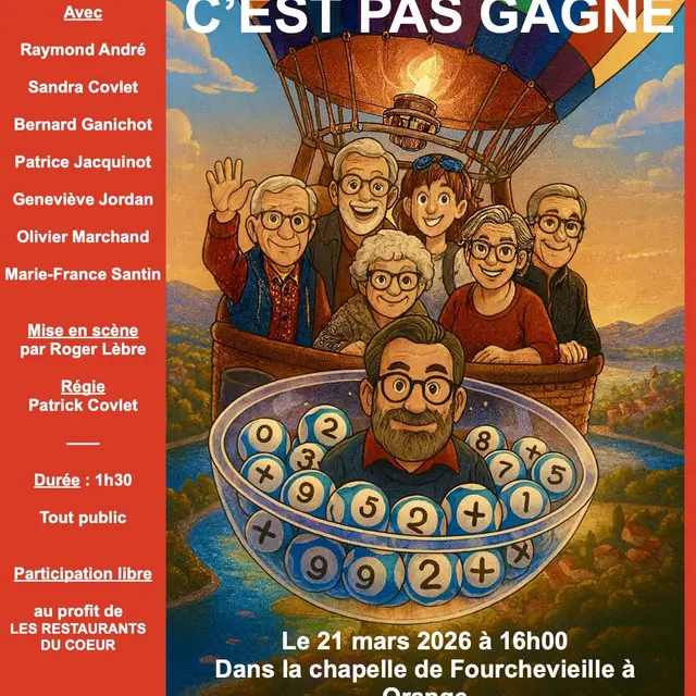 Pièce de théâtre - C'est pas gagné_Orange
